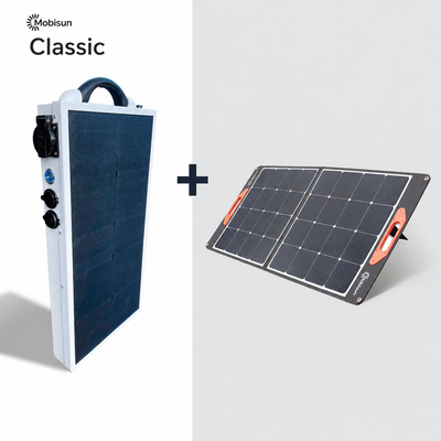 Mobisun Pro Classic + 100W Zonnepaneel Bundel
