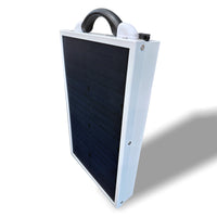 Mobisun Pro Air 2.0 – Draagbare Zonnegenerator 500W 308Wh IP67 Volledig Repareerbaar andere zijkant