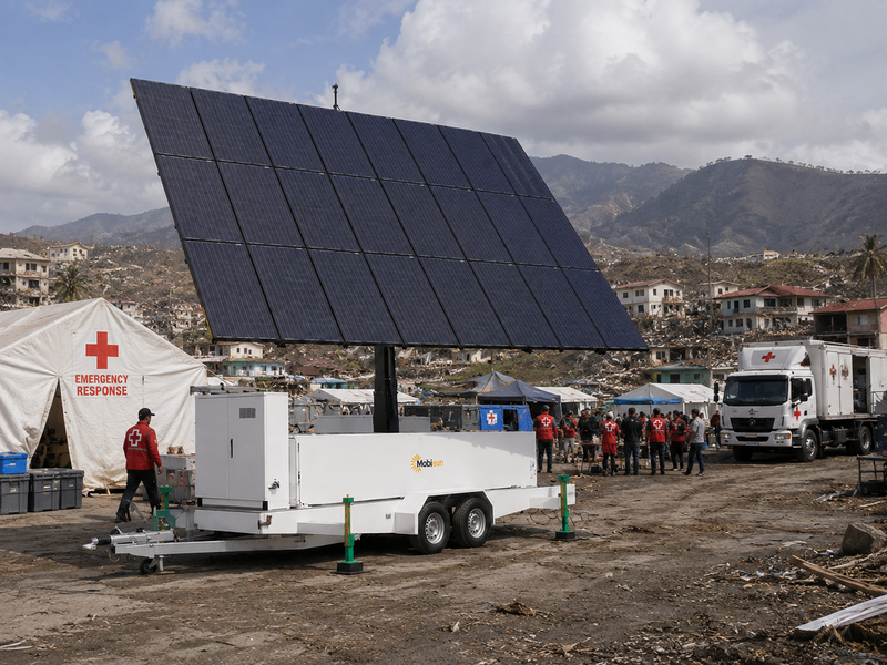 Mobisun Solar Trailer