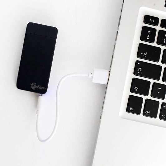 Solar Arc USB Aansteker - open met boog-elektroden
